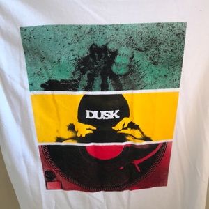 Dusk Music DJ T-shirt Size Small